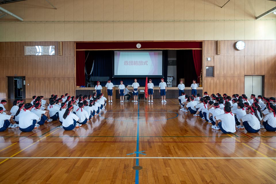 体育大会 結団式