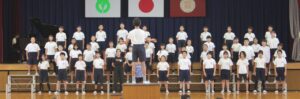 合唱交流会♬〈５年・６年学年合唱〉