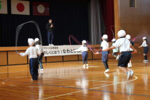 トップアスリート出前指導〈なわとび〉
